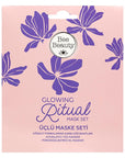 Bee Beauty Glowing Ritual: Face and Hand Mask Set - Reduce Puffiness, Brighten Skin, Smooth Hands - Easy Skincare Routine Bee Beauty Mask Set: Glowing Skin, Puffiness Reduction face mask set, eye patches for puffiness, brightening face mask, smoothing hand mask, beauty mask set, anti-puffiness eye treatment, skin brightening mask, hand smoothing treatment, easy skincare routine, glowing skin treatment, face mask, eye patches, hand mask, skincare, beauty, anti-puffiness, brightening, smoothing, hydrating, no
