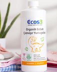 Ecos3 Organic Baby Fabric Softener - Eco-Friendly, Vegan Certified, Concentrated Formula for 40 Washes Ecos3 Organic Baby Fabric Softener - Eco-Friendly & Vegan organic baby fabric softener, eco-friendly laundry softener, vegan certified baby care, concentrated fabric softener, biodegradable laundry products, baby laundry, eco-friendly baby products, gentle fabric softener, natural baby care, sustainable living, cruelty-free baby products
