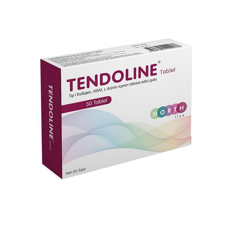 NORTHLINE Tendoline 30 Tablet - Collagen Supplement for Joint Health & Skin Support NORTHLINE Tendoline 30 Tablet - Joint Health & Collagen Support dietary supplement, joint health support, collagen supplement, MSM supplement, L-Arginine supplement, Bromelain supplement, Turmeric Extract supplement, skin health, hair health, nail health, anti-inflammatory, joint comfort, active lifestyle, health-conscious, wellness, supplement, nutrition