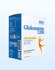 HHS Glucosamine 1200 – Food Supplement | MSM + Collagen Type II + Hyaluronic Acid | Joint Support