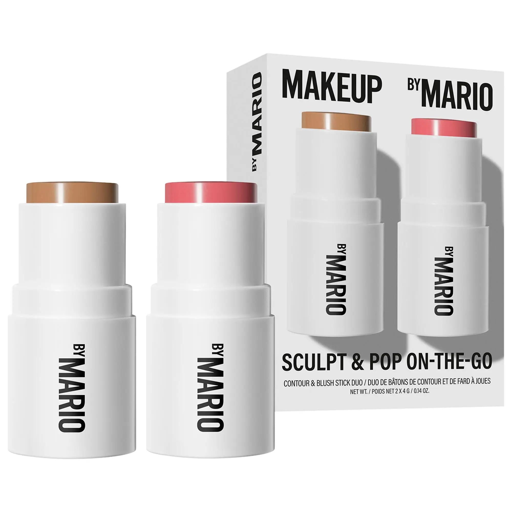 Mario Mini Sculpt & Pop On-The-Go Contour and Blush Makeup Set - Limited Edition, Cruelty-Free, Portable Cosmetics for Natural Look Mario Mini Sculpt & Pop Makeup Set - Cruelty-Free & Portable Mini contour makeup, Portable blush, Cruelty-free cosmetics, Natural makeup look, Travel makeup set, Makeup for busy professionals, Compact cosmetics, Effortless makeup routine, Award-winning makeup products, Limited-edition makeup set, On-the-go beauty essentials