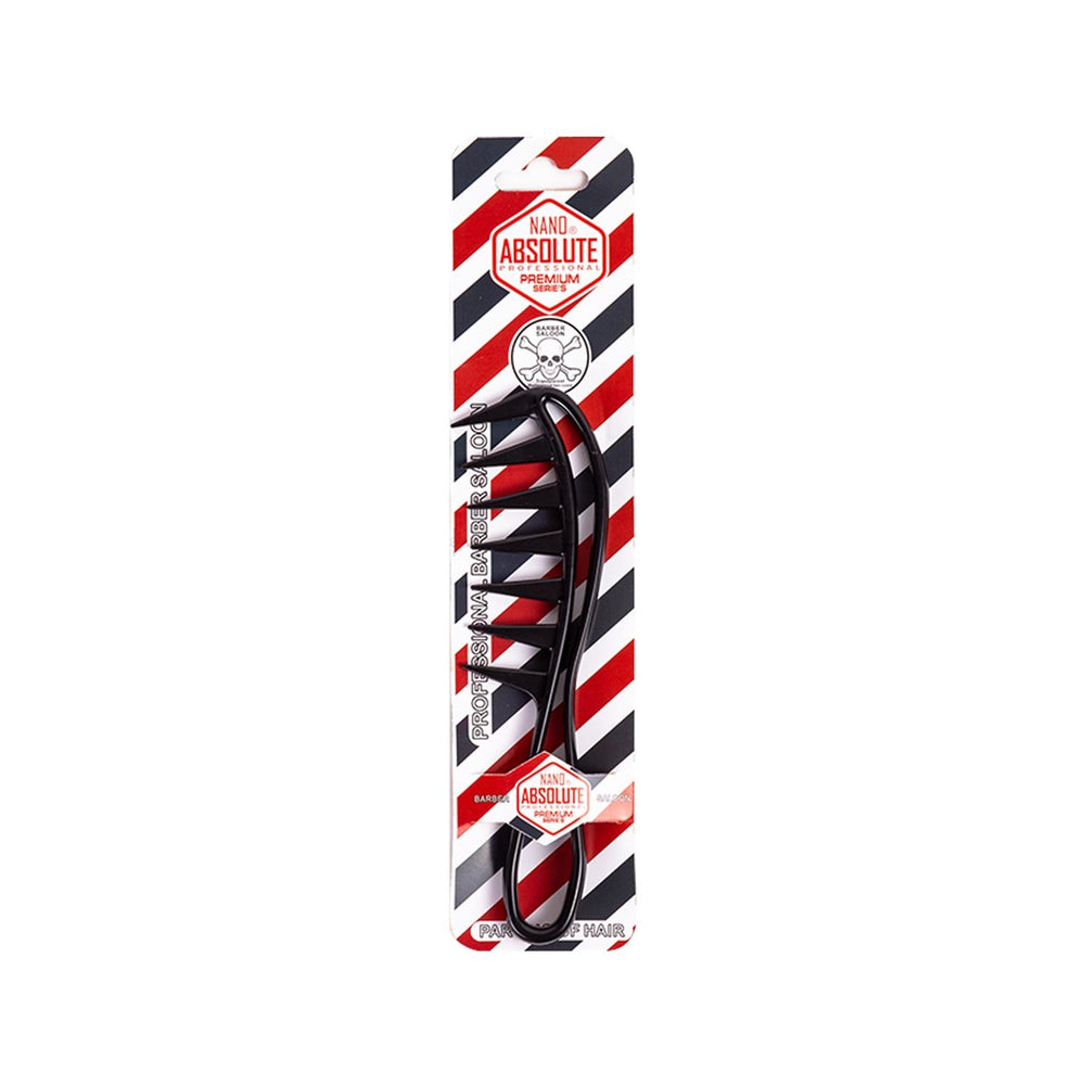 Nano Absolute Wide Spaced Wax Comb G-269 for Hair Styling and Detangling - Hair Care Tool - Hair Accessories