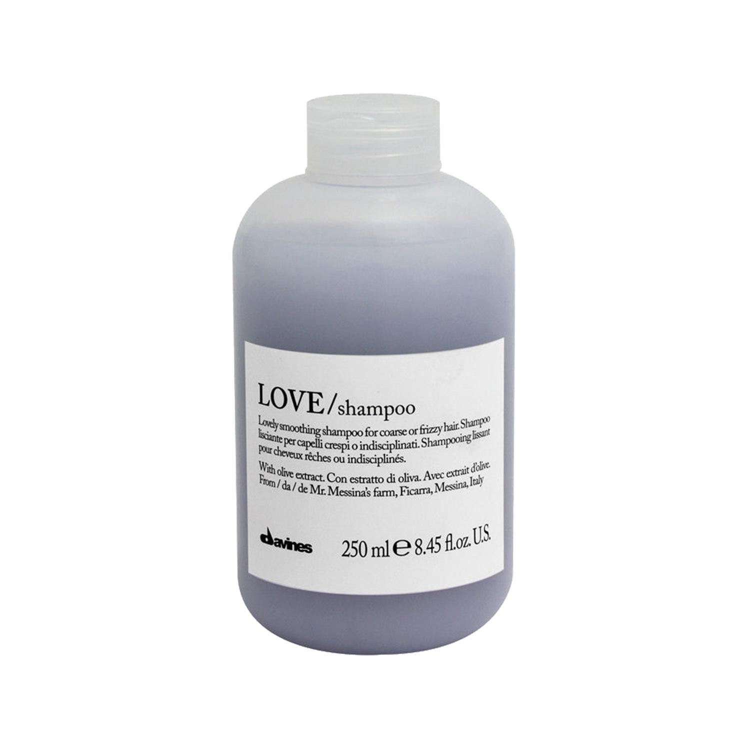Davines Love Smoothing Shampoo - 250ml, Frizz Reduction, Hair Care for Manageable Hair Davines Love Smoothing Shampoo 250ml - Frizz Reduction smoothing shampoo, Davines Love, hair care, frizz reduction, hair smoothing, manageable hair, hair products, Davines products, smoothing hair care, frizz control, hair manageability, beauty products, hair smoothing shampoo, 250ml shampoo