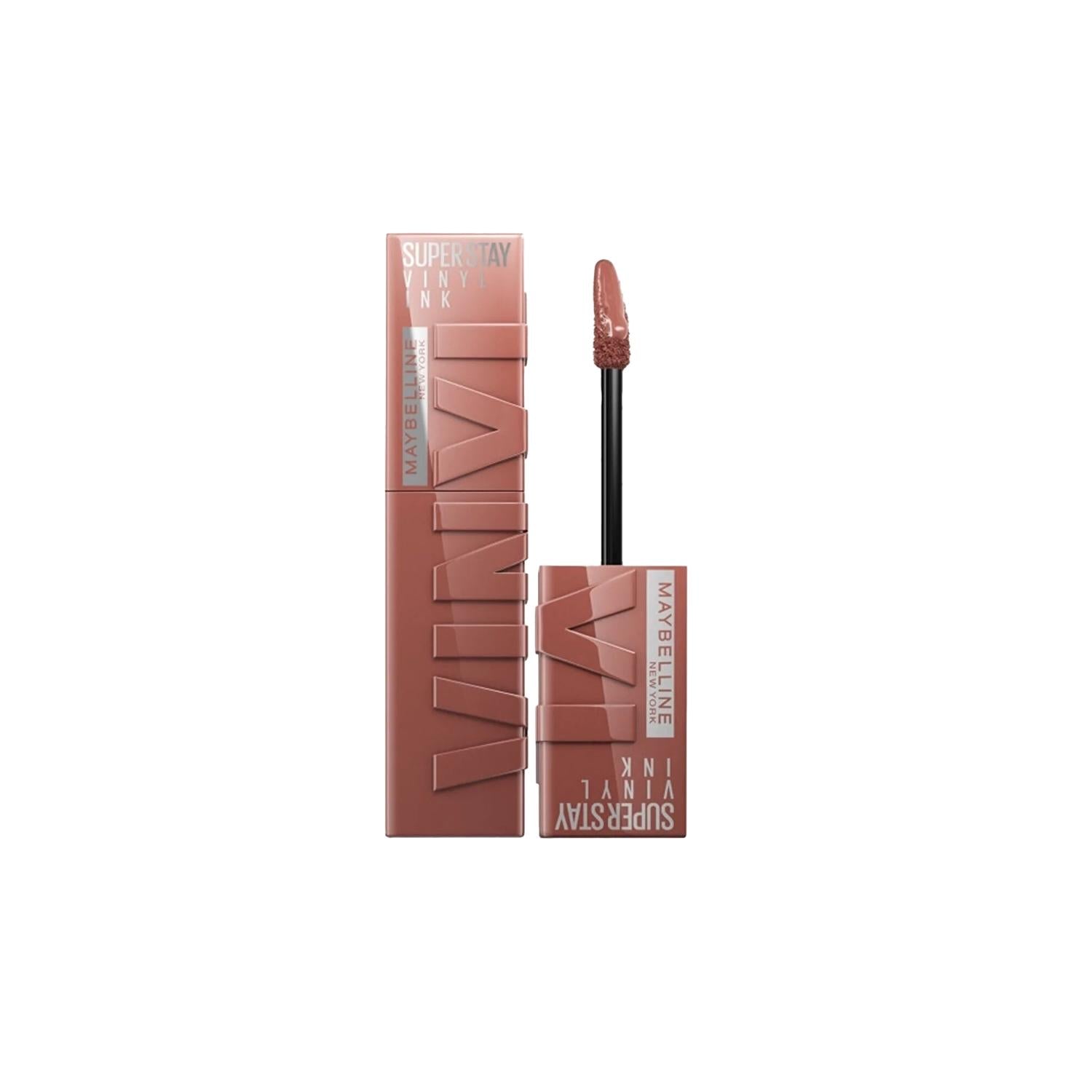 Maybelline New York Super Stay Vinyl Ink Long-Lasting Liquid Lipstick 120 Punchy - Glossy Finish Lip Color Maybelline Super Stay Vinyl Ink Lipstick 120 Punchy - Long-Lasting Glossy Lip Color Maybelline New York Super Stay Vinyl Ink, Long-lasting liquid lipstick, Glossy lip color, 120 Punchy shade, Affordable cosmetics, Liquid lipstick, Glossy finish, Vinyl Ink technology, Lipstick, Cosmetics, Makeup, Beauty products