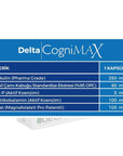 Delta Cognimax: Advanced Brain Health Supplement - Boost Memory, Focus & Cognitive Support with Citicoline, Pine Bark Extract, Methylfolate, B6 & B12 Delta Cognimax: Boost Memory & Focus | Brain Health Supplement Cognimax, Citicoline supplement, Pine bark extract, Memory supplement, Brain health, Cognitive support, Methylcobalamin, Methylfolate, Dietary Supplement, cognitive function, memory, focus, attention, brain cells, antioxidant, nerve health, neurotransmitter synthesis, DNA synthesis, brain developme