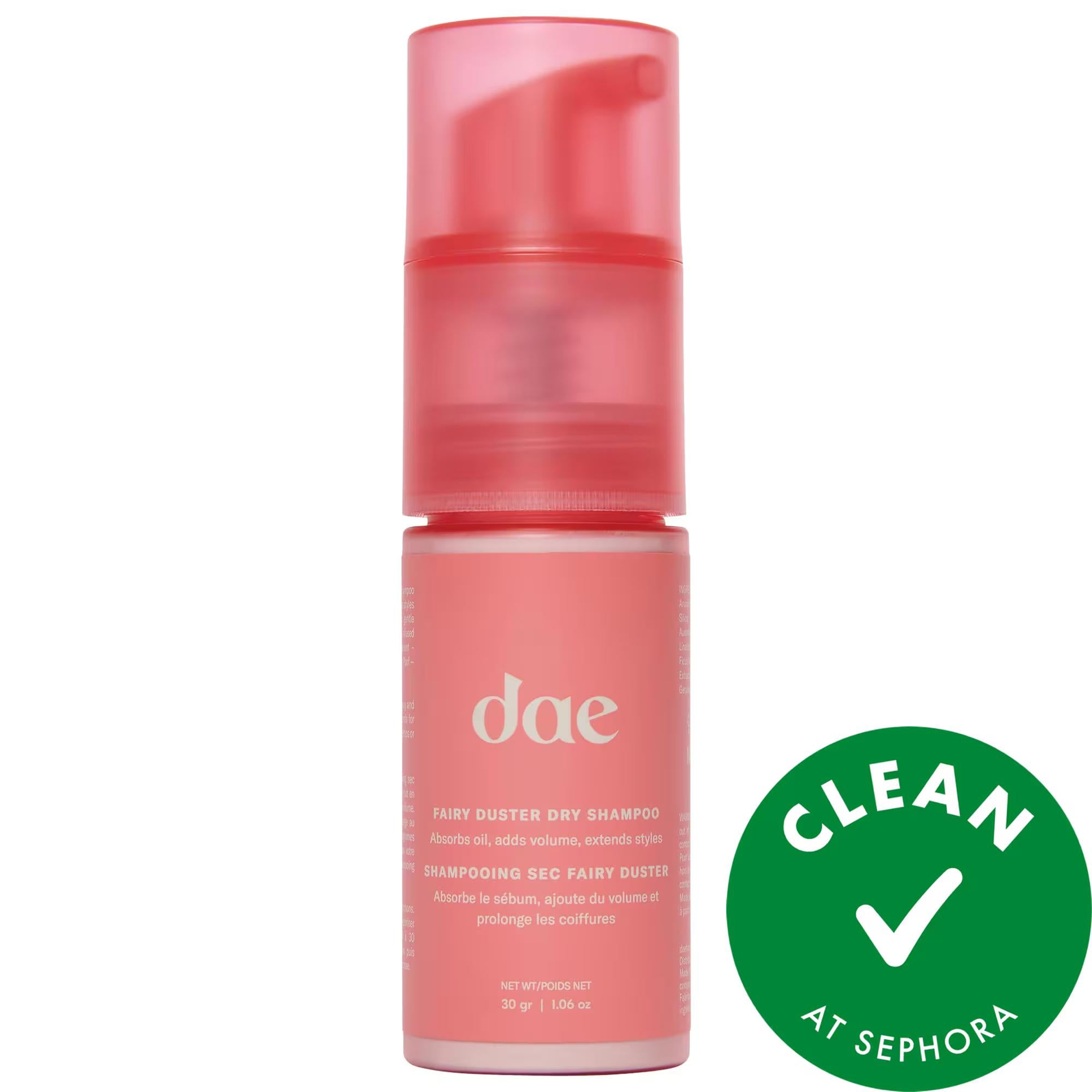 Dae Fairy Duster Volumizing Dry Shampoo Powder: Talc-Free, Absorbs Oil, Adds Volume, Extends Styles - Natural & Cruelty-Free Dae Dry Shampoo Powder: Volumizing, Talc-Free, Oily Hair Solution dry shampoo, volumizing dry shampoo, talc-free dry shampoo, oily scalp dry shampoo, hair volumizer, non-aerosol dry shampoo, clean dry shampoo, cruelty-free dry shampoo, natural dry shampoo, dry shampoo powder, hair care, hair refresh, volumizing powder, hair styling, clean beauty, cruelty-free beauty, non-aerosol, oily