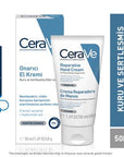 CeraVe Repairing Hand Cream for Dry Cracked Hands - Dermatologist Recommended, Fragrance-Free & Hypoallergenic - Moisturizes & Restores Skin Barrier - 1.69 fl oz CeraVe Hand Cream - Repair Dry, Cracked Hands | Fragrance-Free hand cream, repairing hand cream, cerave hand cream, dry hands treatment, cracked hands remedy, hypoallergenic hand cream, fragrance free hand cream, dermatologist recommended hand cream, moisturizing hand cream, hand skin barrier repair, dry skin, cracked skin, sensitive skin, hand car