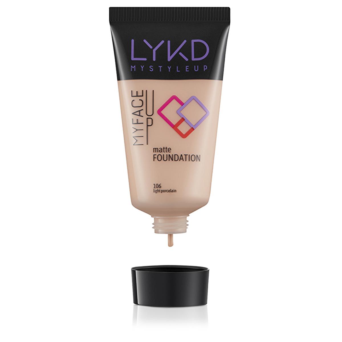 LYKD Mat Fondöten 106 Light Porcelain - Matte Foundation for Flawless, Long-Lasting Makeup LYKD Mat Fondöten - Matte Foundation for Flawless Makeup matte foundation, long-lasting foundation, LYKD Mat Fondöten, flawless skin finish, natural makeup look, cosmetics, makeup essentials, beauty products, skincare, makeup foundation, long-lasting makeup, natural beauty, beauty enhancer, everyday makeup, special occasion makeup