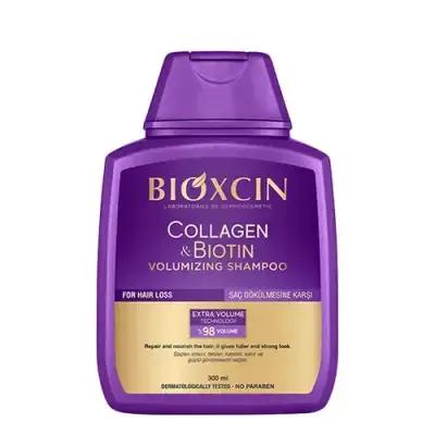 Bioxcin Collagen Biotin Volumizing Shampoo: Strengthens, Repairs & Promotes Hair Growth - Paraben & Silicone Free - 300ml Bioxcin Collagen Biotin Shampoo: Volumize & Strengthen Hair Collagen Biotin Shampoo, Hair volumizing shampoo, Hair strengthening shampoo, Biotin shampoo for hair growth, Paraben free shampoo, Silicone free shampoo, Amino acid shampoo, Shampoo for thinning hair, collagen, biotin, amino acids, hair volume, hair growth, hair thickness, paraben-free, silicone-free, hair care, hair repair, he