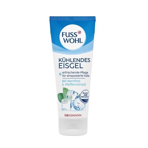 Fusswohl Foot and Leg Soothing Gel - 75ml - Natural Relief for Tired Feet and Legs, Vegan Skincare Fusswohl Foot Soothing Gel - Natural Relief for Tired Feet foot soothing gel, leg relaxation cream, menthol foot care, vegan skincare, natural foot relief, foot care, leg care, soothing gel, natural skincare, relaxation, self-care, tired feet, aching legs