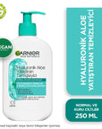 Garnier Hyaluronic Aloe Vera Facial Cleanser: Hydrating, Soothing Vegan Face Wash for Sensitive Skin - Sulfate-Free, 8.45 fl oz Garnier Hyaluronic Aloe Cleanser | Hydrating Vegan Face Wash hyaluronic acid cleanser, aloe vera facial cleanser, vegan face wash, sulfate-free cleanser, hydrating face wash, soothing facial cleanser, sensitive skin cleanser, Garnier cleanser, face wash, cleanser, facial cleanser, hyaluronic acid, aloe vera, glycerin, vegan, sulfate-free, hydrating, soothing, sensitive skin, skin c