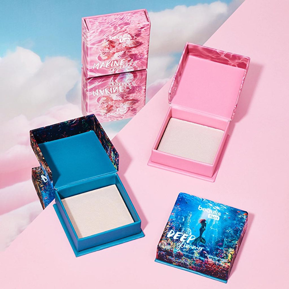 Beaulis Fun Deep Glimmer Powder Highlighter 749 Gold Radiance