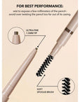 Sheglam Insta-Fill Brow Pencil in Light Brown 0.1g