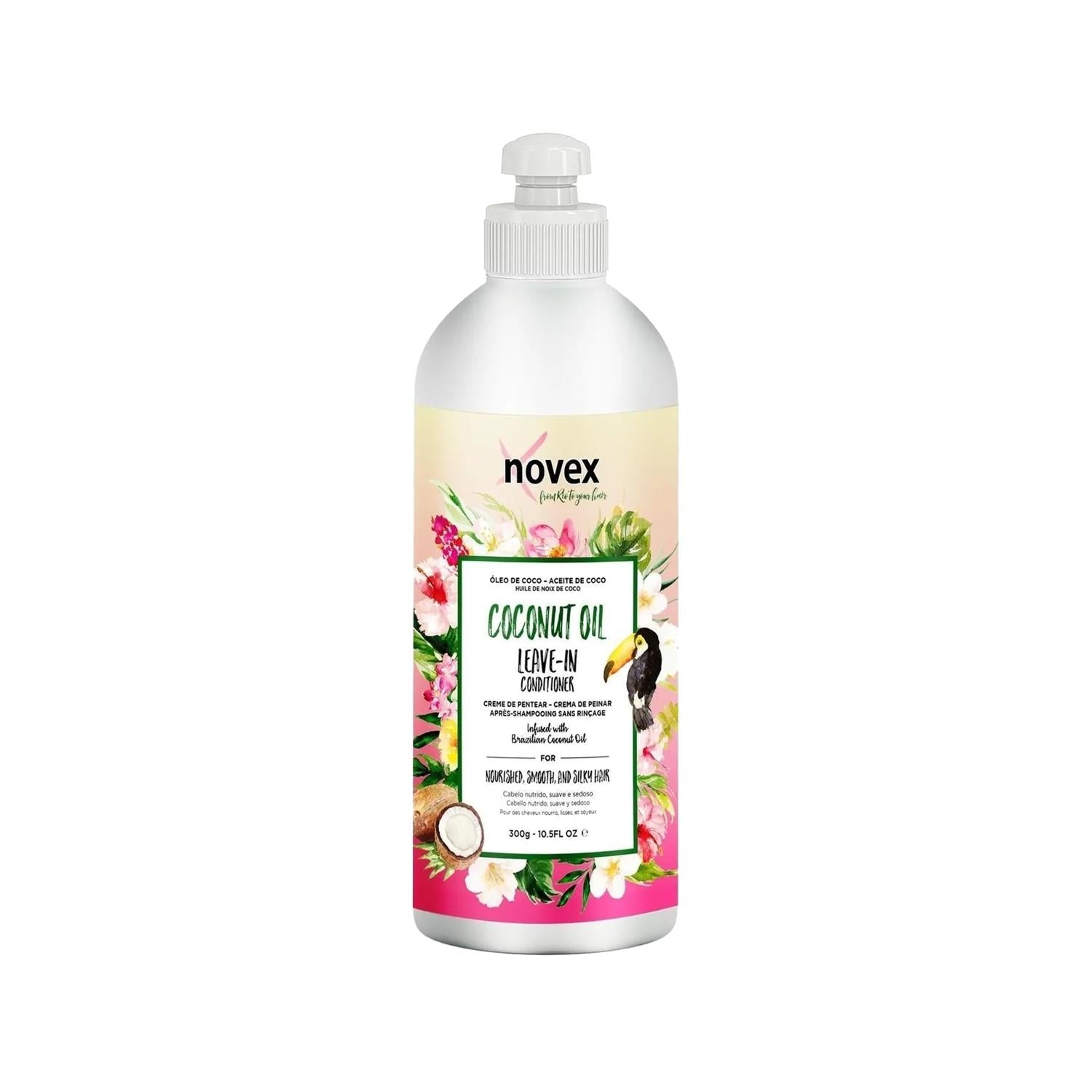 Novex Coconut Oil Leave-in Hair Care Cream for Repair & Nourishment - 300g Novex Coconut Oil Leave-in Hair Cream - Nourish & Repair Coconut Oil Hair Cream, Leave-in Hair Care, Hair Repair Treatment, Novex Hair Products, Nourishing Hair Cream, Hair Care, Coconut Oil Benefits, Hair Nourishment, Repair and Protection, Leave-in Hair Cream, Hair Care Routine, Healthy Hair, Hair Repair, Novex Coconut Oil, Hair Moisturizer