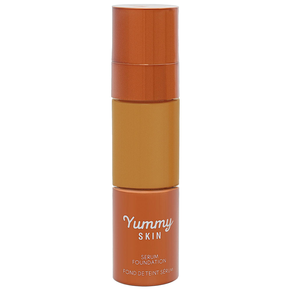 Yummy Skin Serum Foundation - Skincare-Hybrid Liquid Foundation for Natural Finish, Vegan & Cruelty-Free Yummy Skin Serum Foundation - Vegan Skincare-Hybrid Liquid Foundation skincare-hybrid foundation, liquid foundation, natural finish foundation, vegan beauty products, clean beauty foundation, cruelty-free makeup, gluten-free cosmetics, radiant finish, buildable coverage, jojoba oil, hyaluronic acid, olive-derived squalane, eco-friendly packaging, sustainable beauty, everyday makeup, special occasion make