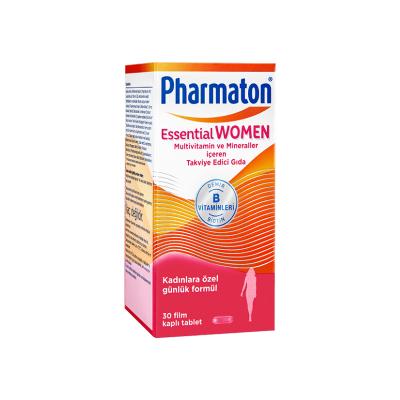 Pharmaton Essential Women Multivitamin Supplement - Women's Dietary Supplement with 12 Vitamins and 6 Minerals Pharmaton Essential Women Multivitamin for Women women's dietary supplement, multivitamin for women, Pharmaton Essential Women, vitamin and mineral supplement, women's health nutrition, dietary supplement, health and wellness, nutritional support, women's health