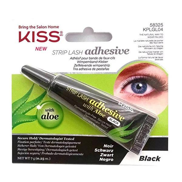 Kiss Black Eyelash Adhesive: 16-Hour Hold, Aloe Vera Infused - Long-Lasting False Eyelash Glue for Sensitive Eyes Kiss Black Eyelash Adhesive: Long-Lasting & Gentle eyelash adhesive, false eyelash glue, black eyelash adhesive, long-lasting eyelash glue, eyelash adhesive aloe vera, kiss eyelash adhesive, eyelash glue for sensitive eyes, false lashes adhesive, black lash glue, eyelash extension glue, eyelash glue, false eyelashes, lash adhesive, black glue, aloe vera, cosmetic, beauty, makeup, long wear, stro