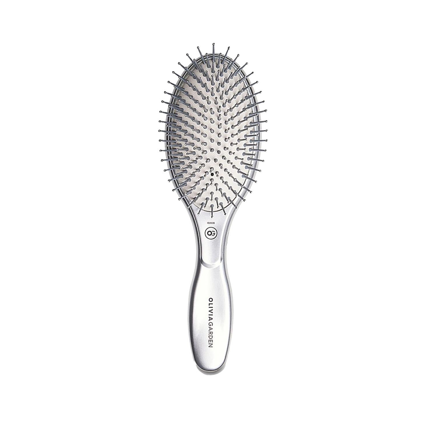Olivia Garden Expert Care Oval Nylon Bristles Hair Brush - Professional Detangling & Styling Tool Olivia Garden Expert Care Hair Brush - Detangle with Ease hair brush, nylon bristles, Olivia Garden, Expert Care series, detangling brush, professional hair care, hair care tools, styling brush, premium hair brush, hair detangling, hair styling