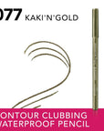 Bourjois Contour Clubbing Waterproof Eye Pencil 077 Kaki'n'gold