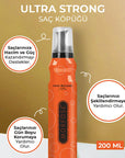 Morfose Ultra Strong Hair Styling Mousse - 6.76 fl oz - Strong Hold, Multivitamin Enriched, Non-Residue Formula Morfose Ultra Strong Hair Mousse - Strong Hold & Nourishing Hair styling mousse, Strong hold hair product, Multivitamin hair care, Non-residue hair styling, Daily hair styling product, Hair care, Styling products, Hair mousse, Morfose hair products, Hair styling, Multivitamin enriched, Non-residue formula, Daily use hair products