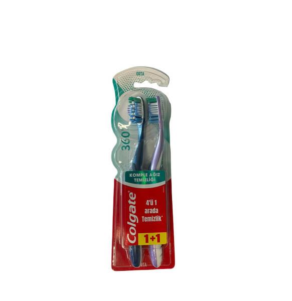 Colgate Electric Toothbrush - 4-in-1 Multi-Functional Oral Care with Interdental Cleaning Bristles Colgate Electric Toothbrush - 4-in-1 Oral Care electric toothbrush, multi-functional toothbrush, oral care, dental hygiene, Colgate, oral hygiene, toothbrush, interdental cleaning, gumline cleaning, tongue cleaner, cheek cleaner, PVC-free, eco-friendly, value pack, 1+1, dental care, hygiene routine, healthy gums, fresh breath