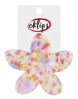 Eklips Flower Claw Hair Clip in Colorful Design