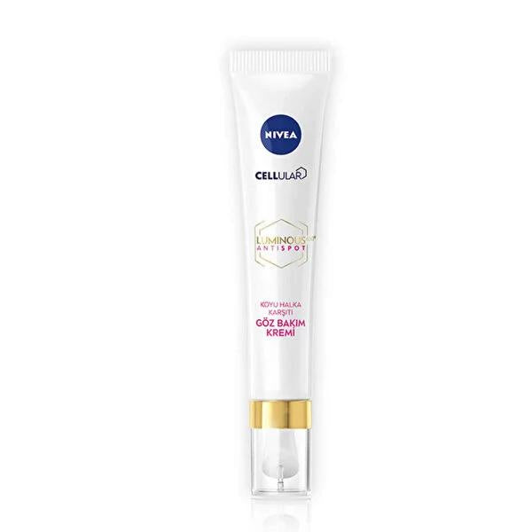 Nivea Luminous630 Dark Circle Treatment Eye Cream - Anti-Aging Hydrating Eye Care for Reduced Puffiness & Fine Lines Nivea Luminous630 Eye Cream - Anti-Aging Dark Circle Treatment Eye Cream, Dark Circle Treatment, Anti-Aging Eye Care, Nivea Luminous630, Hydrating Eye Cream, Anti-Aging Skincare, Eye Care Products, Dark Circle Reduction, Puffiness Reduction, Fine Lines Reduction, Hyaluronic Acid, Caffeine, LUMINOUS630 technology, Skincare Routine, Daily Eye Care, Under Eye Cream