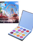Beaulis Makeup Palette - Beaulis Fun Magical Fair 16 Eyeshadow Palette with Shimmer & Matte Finishes - Eyeshadow