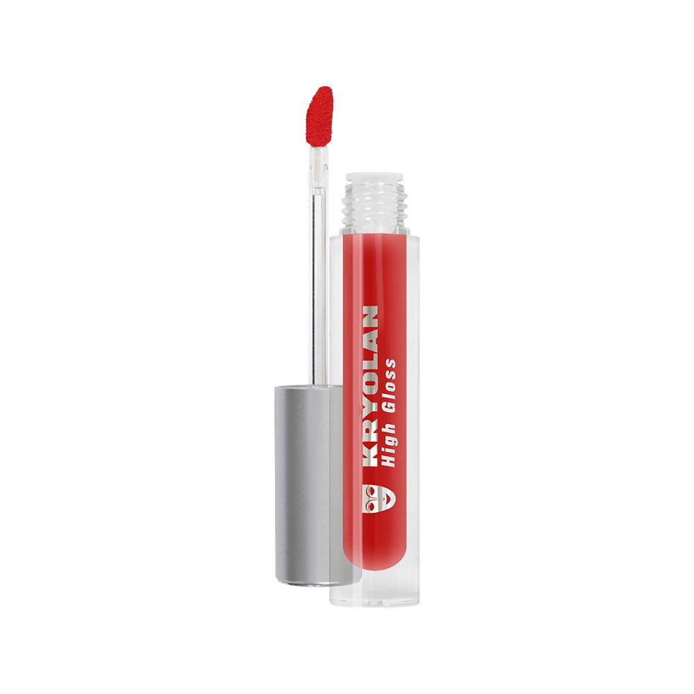 Kryolan High Gloss Lip Gloss in Vamp for High-Shine Finish, 4 ml