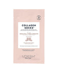Voesh New York Collagen Socks with Argan Oil - Moisturizing & Nourishing Foot Care for Soft, Healthy Feet Voesh Collagen Socks with Argan Oil - Soft & Healthy Feet Collagen socks, Argan oil socks, Moisturizing socks, Nourishing socks, Foot care products, Skincare for feet, Soft feet, Healthy feet, Dry heel repair, Cracked heel care, Self-care, Foot moisturizer, Collagen foot care, Argan oil foot care