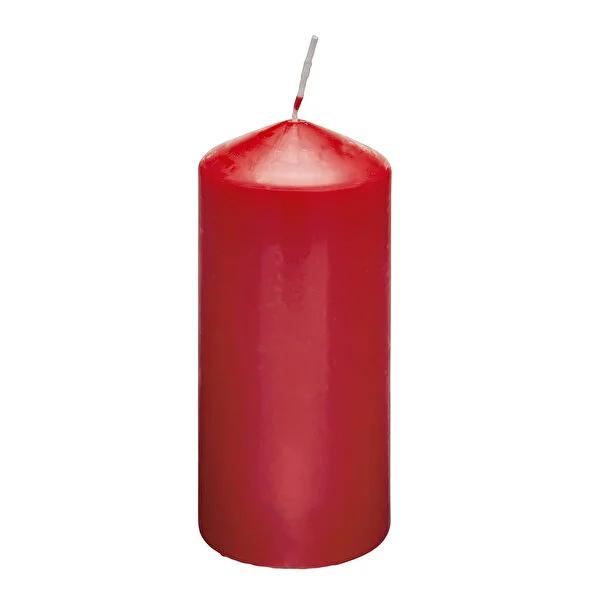 Rubin Licht Red Cylindrical Candle - 150x75 mm, Long-Lasting, 60-Hour Burn Time Rubin Licht Red Cylindrical Candle - Long-Lasting & Elegant red candle, cylindrical candle, long-lasting candle, Rubinlicht candle, decorative candle, home decor, romantic ambiance, elegant candle, 60-hour burn time, red color, cylindrical shape