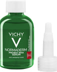 Vichy Normaderm BHA Peeling Serum: Exfoliate, Clarify & Control Oil for Acne-Prone Skin | Blackhead Treatment, Brighter Complexion Vichy BHA Serum: Exfoliate Oily Acne Skin & Treat Blackheads BHA serum, peeling serum, oily skin serum, acne serum, blackhead treatment, Vichy Normaderm serum, exfoliating serum, sebum control serum, skin clarifying serum, Facial Serum, BHA, Probiotic, exfoliation, oily skin, acne-prone skin, blackheads, blemishes, skin texture, skin radiance, oily skin treatment, acne treatment
