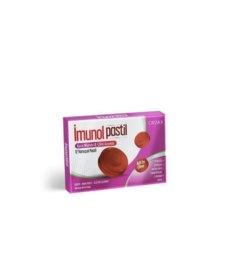 İmunol Immune Support Lozenges - Boosts Immune System with Vitamin C & Zerdeçal Extract - İmunol İmunol Immune Support Lozenges - Boosts Immune System Immune support lozenges, Vitamin C supplements, Zerdeçal extract health products, Çinko supplements, Natural immune boosters, Health supplements, Wellness products, Dietary supplements, Lozenges, Immune system support, Natural health products