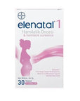 Elenatal Multivitamin Supplement for Pregnancy - 30 Capsules, Prenatal Vitamins with Metafolin, Vitamins and Minerals for Fetal Development Elenatal Prenatal Vitamins with Metafolin - 30 Capsules Multivitamin supplement, Prenatal vitamins, Dietary supplement, Vitamins and minerals, Metafolin supplement, Pregnancy nutrition, Fetal development support, Health supplements for women, Pregnancy vitamins, Women's health supplements