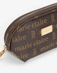 Marie Claire Erin Faux Leather Cosmetic Bag - Designer Makeup Organizer for Women, Large Travel Makeup Storage Bag Marie Claire Cosmetic Bag - Elegant Makeup Organizer Marie Claire, makeup bag, faux leather cosmetic bag, designer cosmetic bag, women's makeup organizer, travel makeup bag, large cosmetic bag, makeup storage bag, cosmetic bag, makeup organizer, women's fashion, beauty accessories, travel accessories, stylish, luxury, elegant, durable, gift for her, organization solution, marie claire relax col