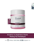 The Purest Solutions Exfoliating Fruit Enzyme Powder Peeling for Gentle Exfoliation and Natural Skincare - Hypoallergenic & Dermatologically Tested Exfoliating Fruit Enzyme Powder Peeling - Natural & Gentle Skincare Exfoliating fruit enzyme powder, Natural skincare products, Gentle exfoliation, Hypoallergenic skincare, Dermatologically tested products, Sensitive skin care, Skincare routine, Natural fruit enzymes, Papain, Bromelain, Paraben-free, Alcohol-free