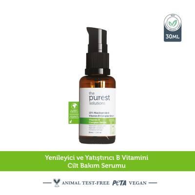 The Purest Solutions Vitamin B Complex Serum - Nourishing Skincare for Healthy, Youthful Skin - Hypoallergenic, Paraben-Free, 1.01 fl oz Vitamin B Complex Serum for Healthy Skin - The Purest Solutions Vitamin B Complex Serum, Skincare for healthy skin, Hypoallergenic skincare, Paraben-free skincare products, Natural skincare routine, Skincare serum, Vitamin B3, Niacinamide, Vitamin B5, Panthenol, Sensitive skin care, Anti-aging skincare, Hydrating serum, Nourishing skincare, Youthful skin, Radiant skin, Hea