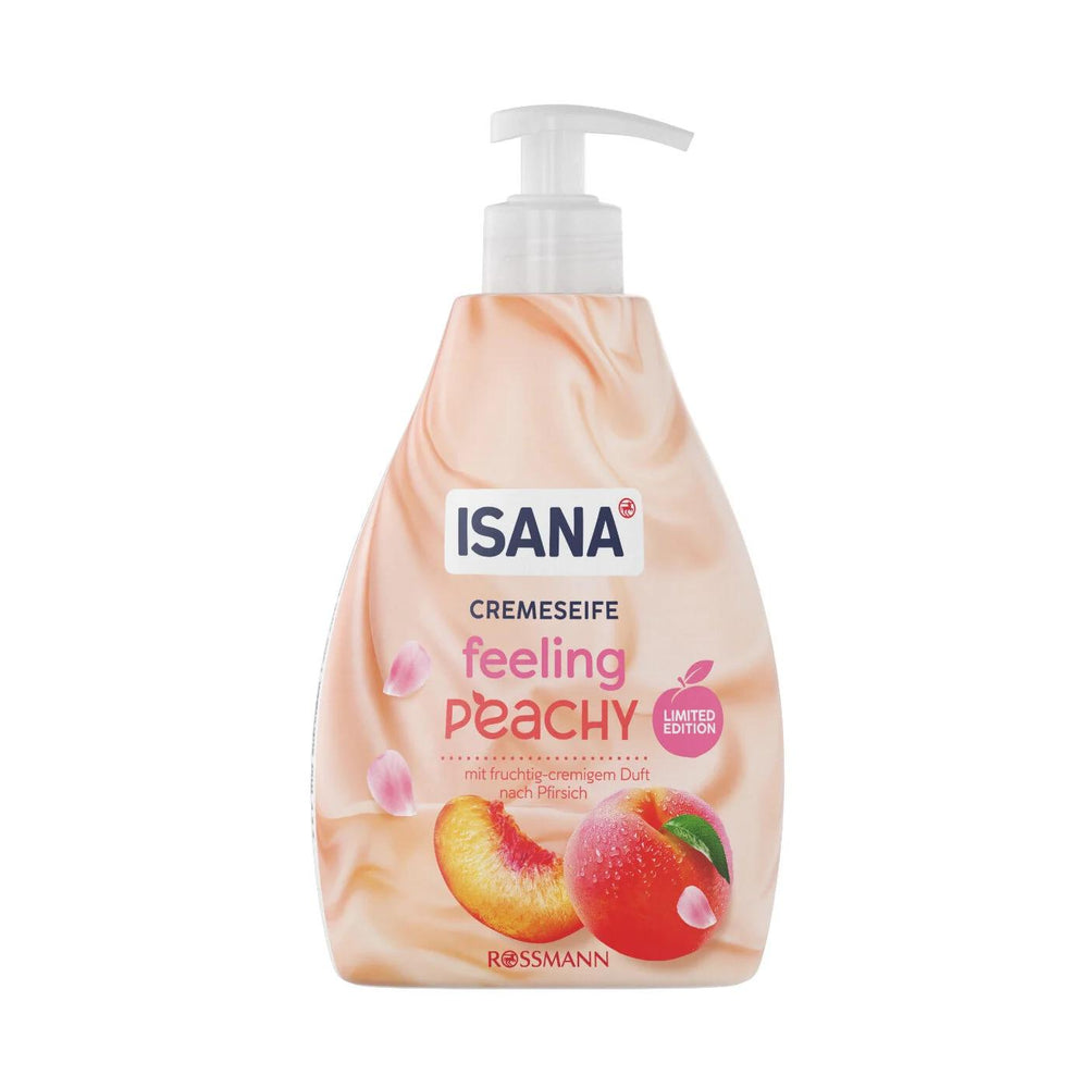 Isana Liquid Soap Feeling Peachy 500 ml - Gentle Body Wash