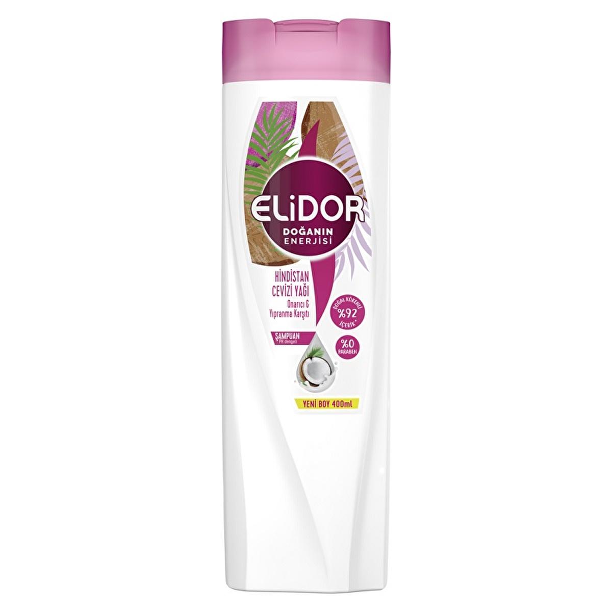Elidor Coconut Oil Shampoo for Damaged Hair - Nourishing, Repairing & Paraben-Free - 13.53 fl oz Elidor Coconut Oil Shampoo - Nourishing & Repairing Damaged Hair Coconut oil shampoo, natural hair care, paraben-free shampoo, repairing damaged hair, hair nourishment, Elidor, hair care shampoo, damaged hair repair, natural ingredients, gentle hair care, healthy hair, hair shine, hair vitality