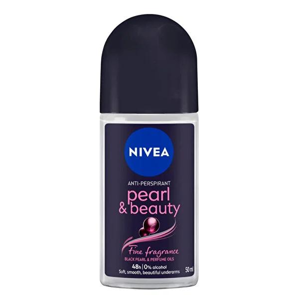 Nivea Pearl & Beauty Roll-On Deodorant: 24-Hour Odor & Sweat Protection for Smooth, Beautiful Underarms | Alcohol & Dye-Free Formula Nivea Pearl Deodorant: 24-Hour Protection & Smooth Underarms Nivea deodorant, roll-on deodorant, pearl beauty deodorant, 24 hour deodorant, alcohol-free deodorant, dye-free deodorant, antiperspirant deodorant, underarm deodorant, deodorant for women, deodorant for sensitive skin, deodorant, roll on, pearl extract, beauty, 24-hour protection, odor protection, sweat protection,
