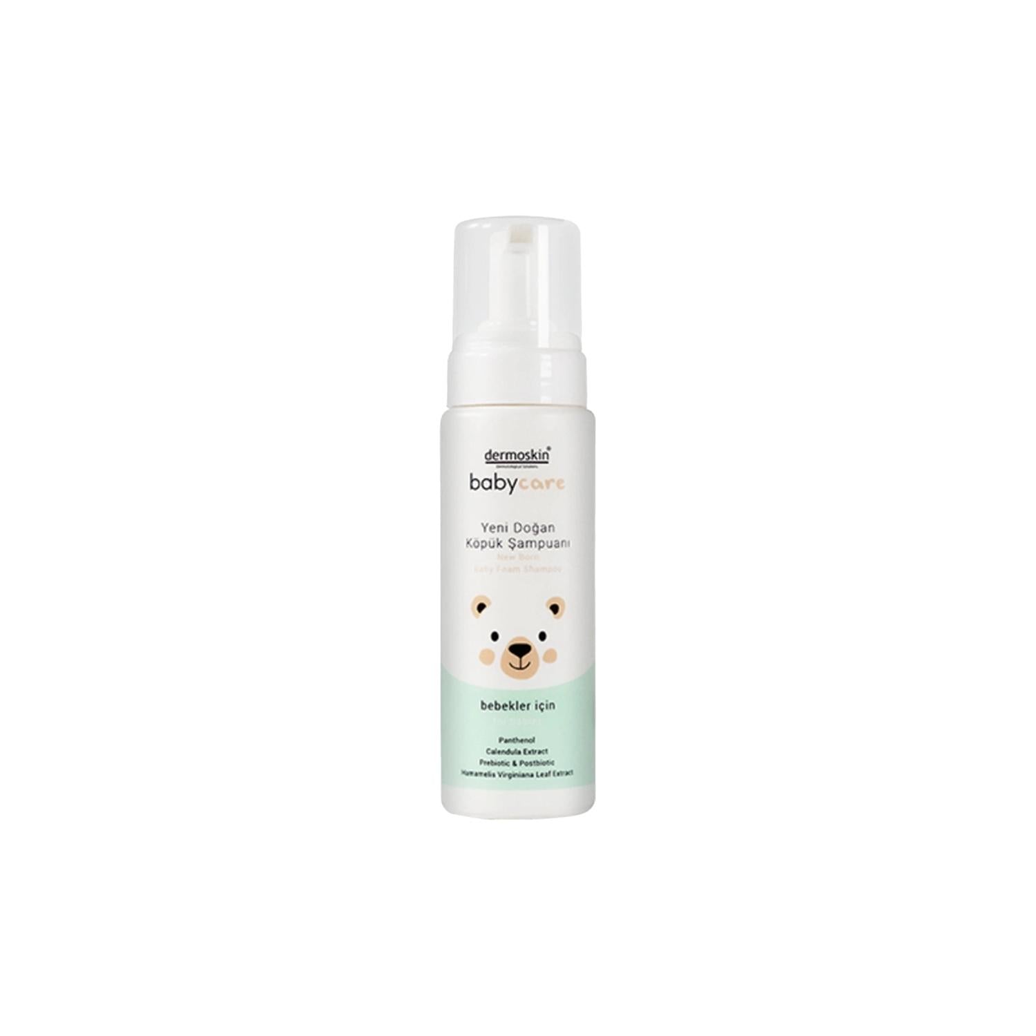 Dermoskin BabyCare Newborn Foam Shampoo - Gentle, Hypoallergenic Baby Shampoo for Sensitive Skin - 200ml Dermoskin BabyCare Newborn Foam Shampoo - Gentle & Safe baby shampoo, newborn care products, gentle baby shampoo, dermoskin babycare, hypoallergenic baby products, baby care, newborn skincare, sensitive skin baby products, foam shampoo, dermatologically tested baby products