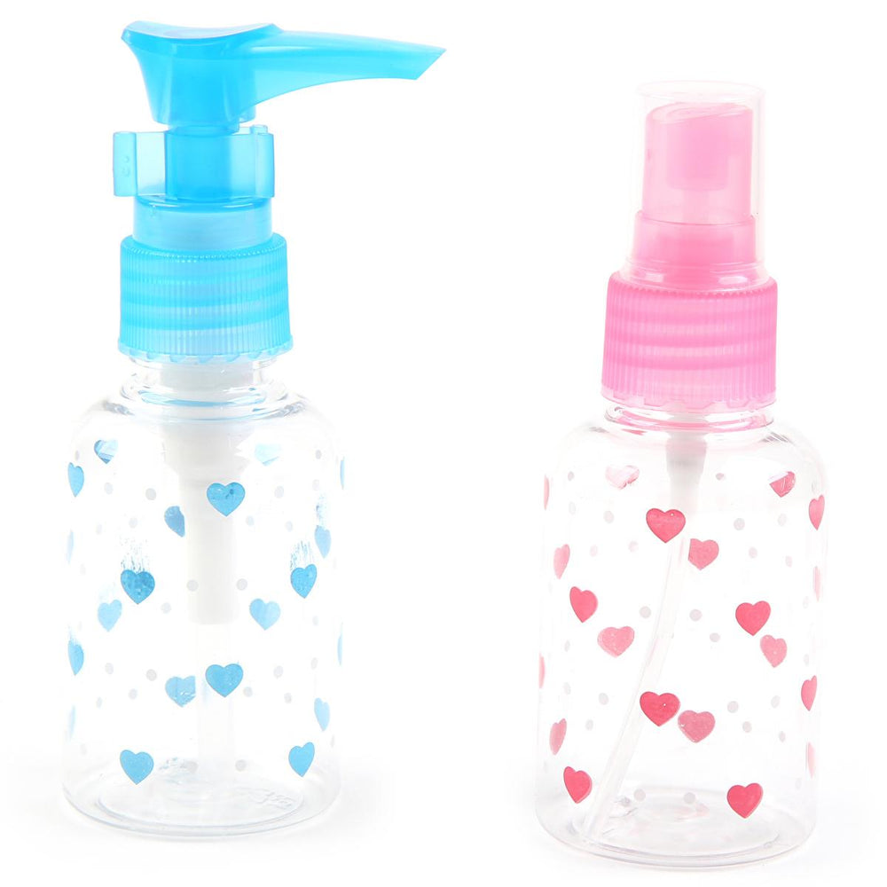 Eklips Travel Toiletry Set - 2-Piece Portable Personal Care Containers for Travelers