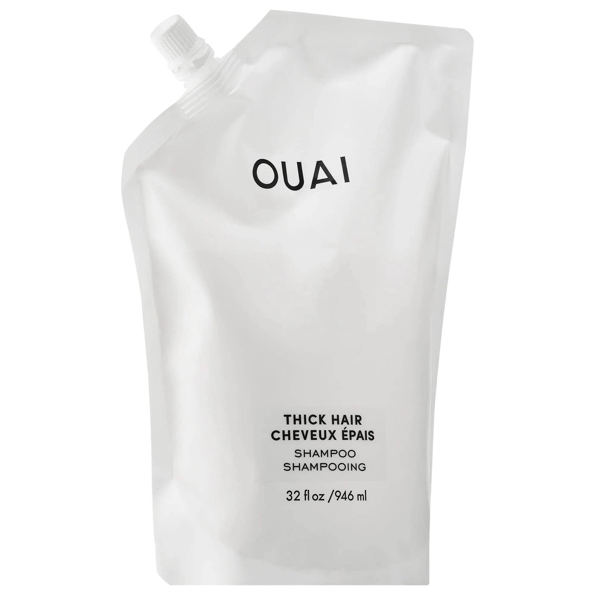 OUAI Thick Hair Shampoo: Moisturizing, Frizz Control, & Strengthening - Sulfate-Free, Color-Safe Formula for Dry, Damaged, Thick Hair OUAI Thick Hair Shampoo: Frizz Control & Hydration Thick hair shampoo, Frizz control shampoo, Moisturizing shampoo for thick hair, Sulfate-free shampoo, Shampoo for dry thick hair, Shampoo for damaged thick hair, Shea butter shampoo, Avocado oil shampoo, Color safe shampoo for thick hair, shampoo, thick hair, frizz control, moisturizing, sulfate-free, dry hair, damaged hair,