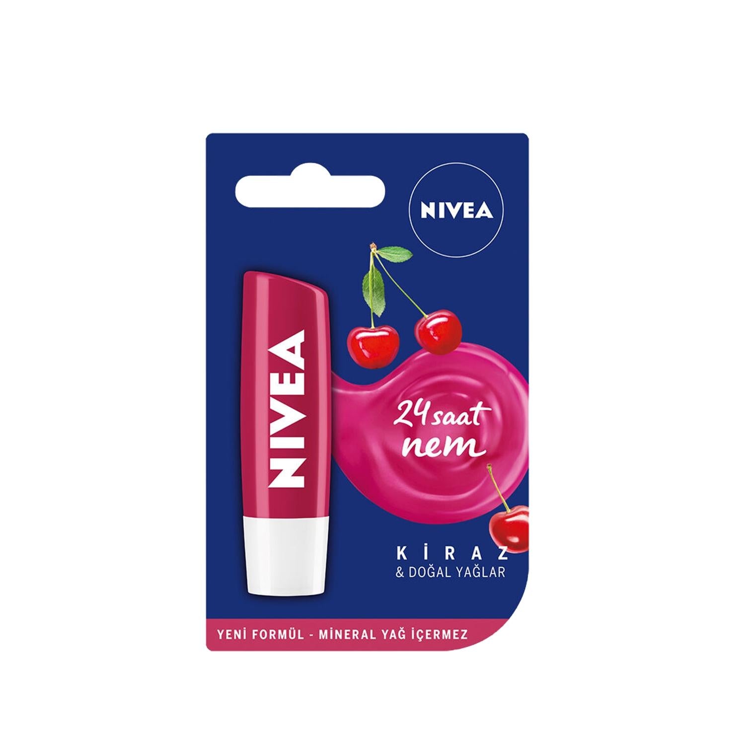 Nivea Cherry Lip Care Cream 4.8g - Moisturizing & Nourishing Lip Balm Nivea Cherry Lip Care Cream 4.8g - Best Moisturizing Lip Balm Nivea Lip Care Cream, Cherry Lip Balm, Moisturizing Lip Cream, Lip Care Products, Nivea Cherry Lip Care, Lip Balm, Lip Care, Cherry Flavor, Moisturizing, Nivea, Personal Care, Grooming, Skincare, Travel Size, On-the-go, Cherry Scent, Dry Lips, Chapped Lips
