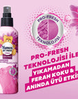 Yumos Jet Fresh Fabric Refreshing Spray Orkide Fragrance 6.76 fl oz - Quick Refresh, De-Wrinkle, Dermatologically Tested Yumos Jet Fresh Spray - Quick Refresh & De-Wrinkle fabric refreshing spray, clothing refresher, de-wrinkle spray, Yumos Jet Fresh, Orkide fragrance, quick refresh, dermatologically tested, fabric care, laundry convenience, freshness guaranteed, anti-wrinkle spray, travel essentials, busy professional, garment care, Yumos Extra softener, nonionic active ingredient, perfume, Benzisothiazoli