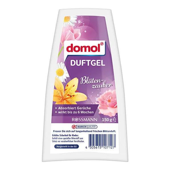 Domol Air Freshener Gel - Flower Scent, 150g - Non-Drip, Ergonomic Design Domol Air Freshener Gel - Flower Scent, 150g air freshener gel, flower scent air freshener, indoor fragrance, non-drip air freshener, ergonomic air freshener, home fragrance, office air freshener, car air freshener, long-lasting fragrance, pleasant aroma, Domol, gel air freshener, flower fragrance, freshness, air care, home essentials