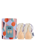 irie Nude Menstrual Cup Set Small 2-Pack