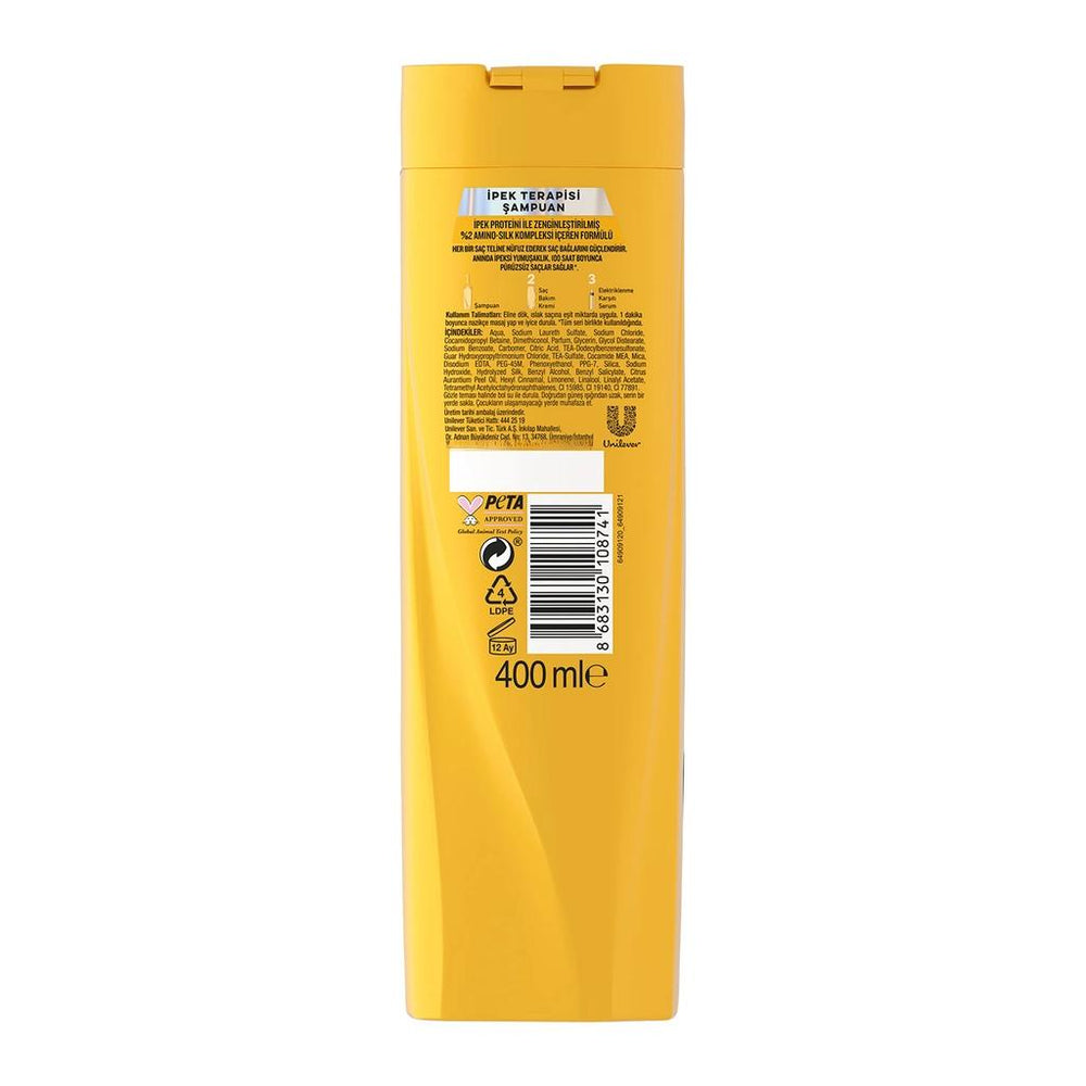 Elidor Silk Therapy Shampoo for Smooth Hair 400 ml