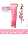 Herbaderm Cotton Candy Lip Balm for Shiny Lips 10 ml