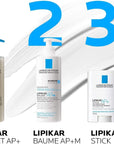 La Roche Posay Lipikar Baume AP+ M Moisturizing Balm for Dry Skin - Fragrance-Free, 2.54 fl oz La Roche Posay Lipikar Baume AP+ M Dry Skin Moisturizer La Roche Posay Lipikar Baume AP+ M, moisturizing balm for dry skin, fragrance-free skincare, shea butter moisturizer, niacinamide skincare product, dry skin relief, sensitive skin care, non-greasy moisturizer, face and body moisturizer, very dry skin solution